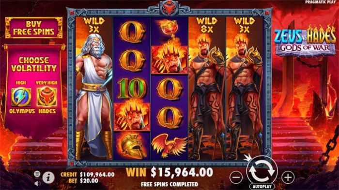 Tips Sukses Bermain Slot Zeus vs Hades